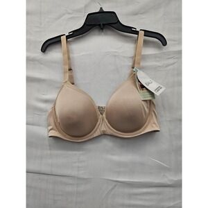 Bali One Smooth U Underwire T-Shirt Bra Nude 40C DFB169 Convertible Straps NEW